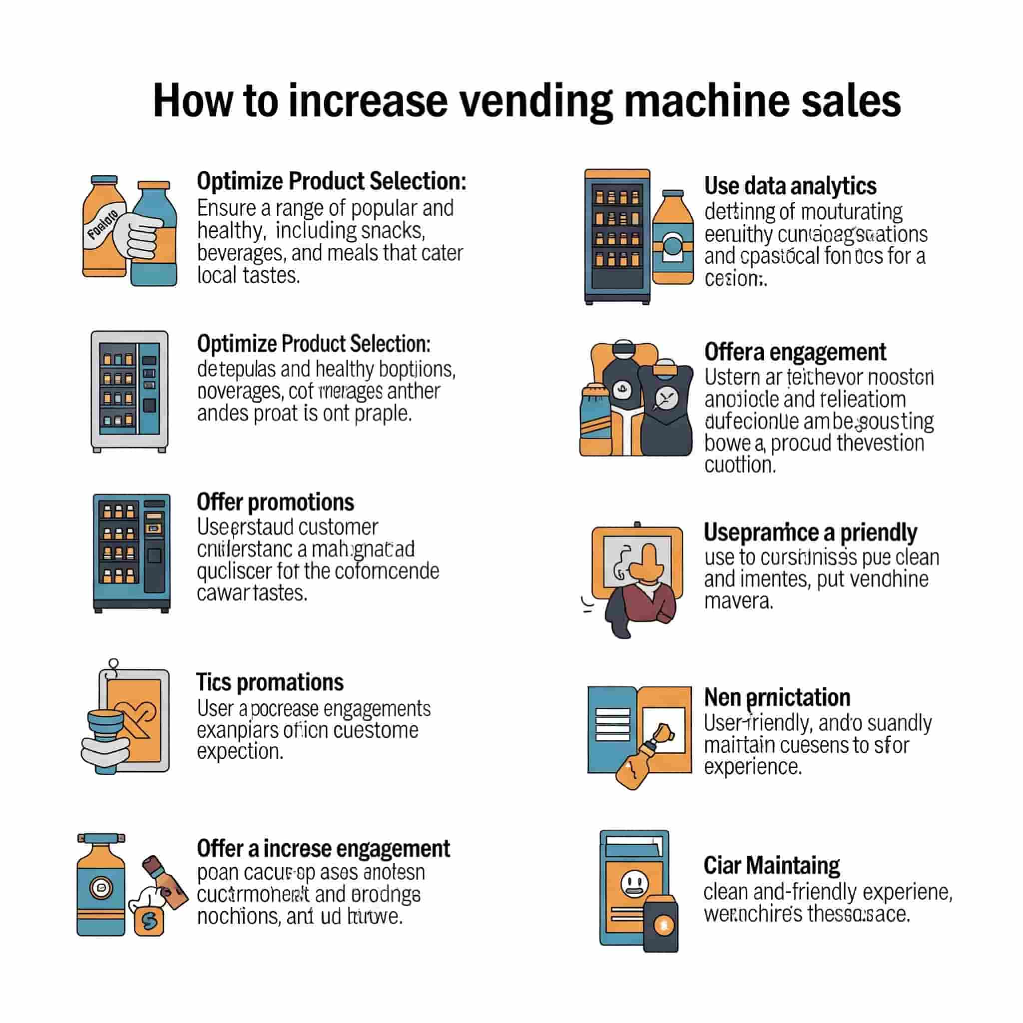 How to Increase Vending Machine Sales