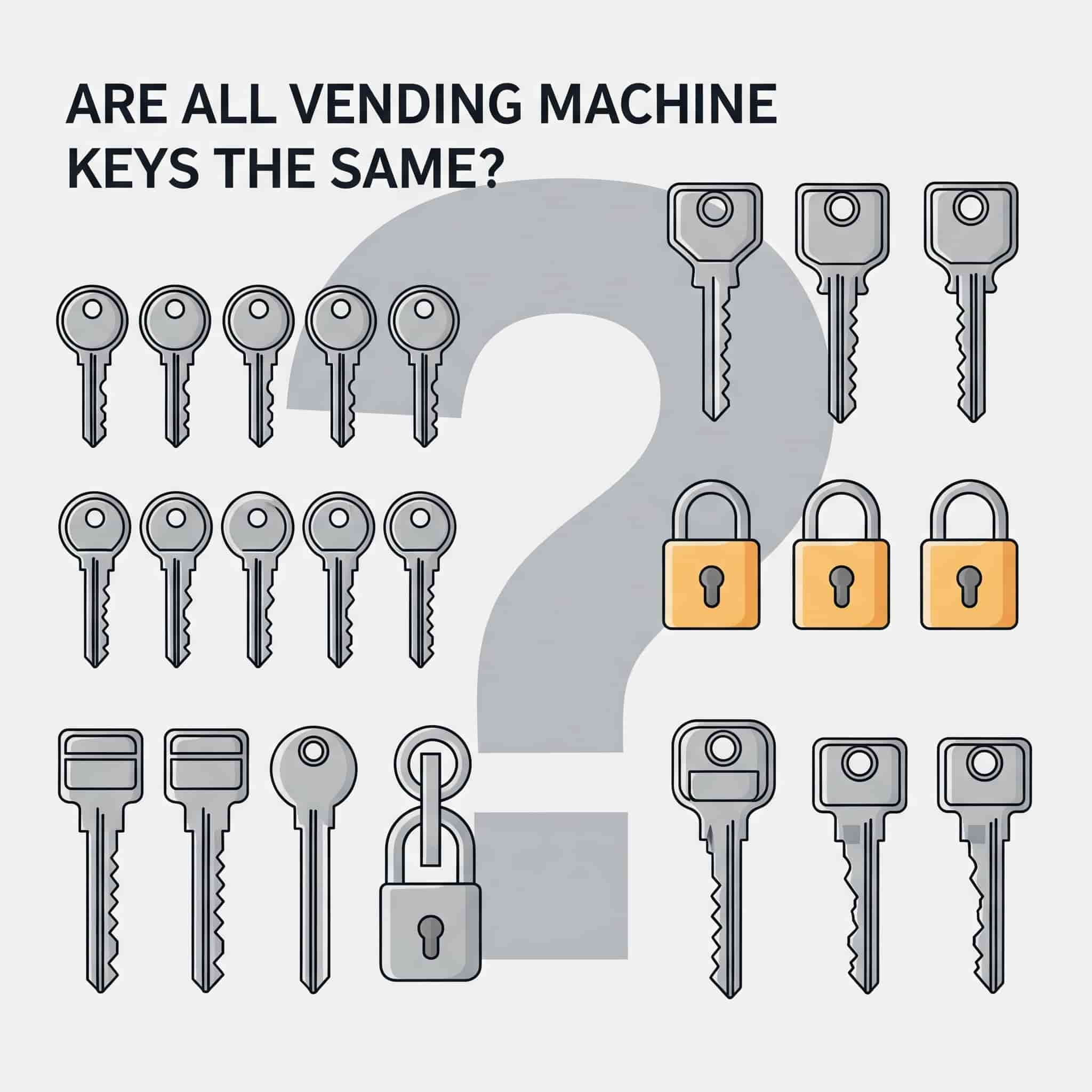 Are All Vending Machine Keys the Same