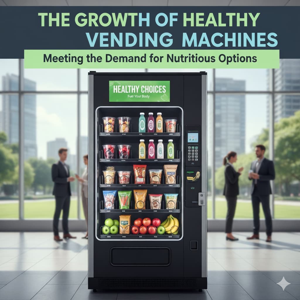 The growth of healthy vending Machines