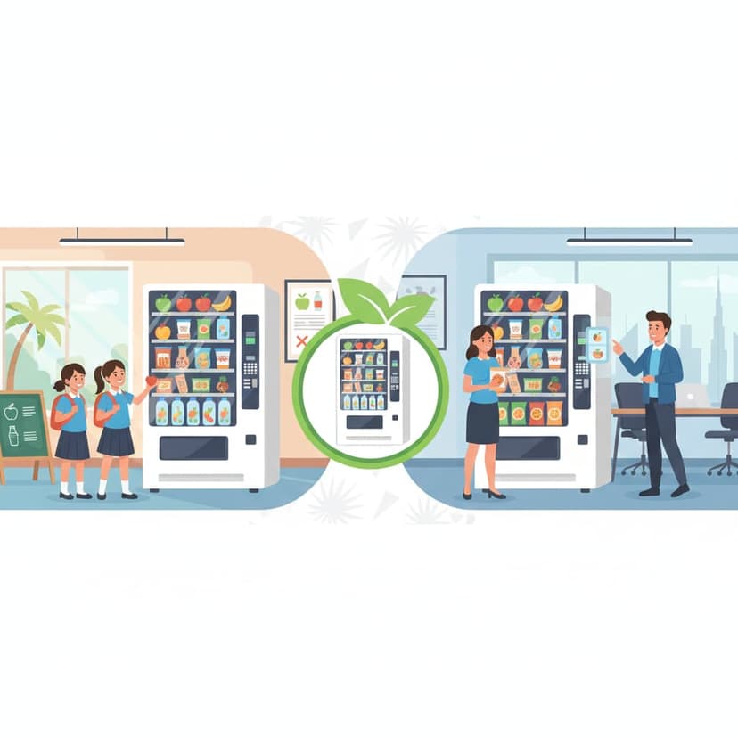 Healthy Vending in UAE Schools and Offices