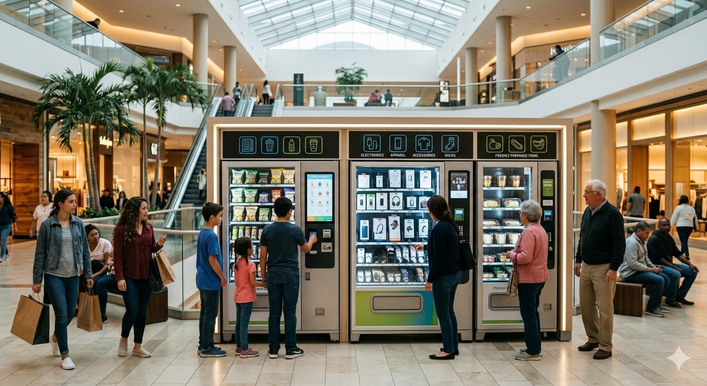 The Role of Vending Machines in Malls