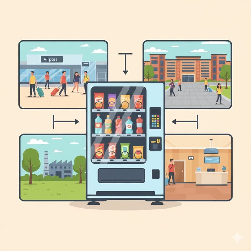 Can You Put a Vending Machine Anywhere Can You Put a Vending Machine Anywhere A Complete Location Guide