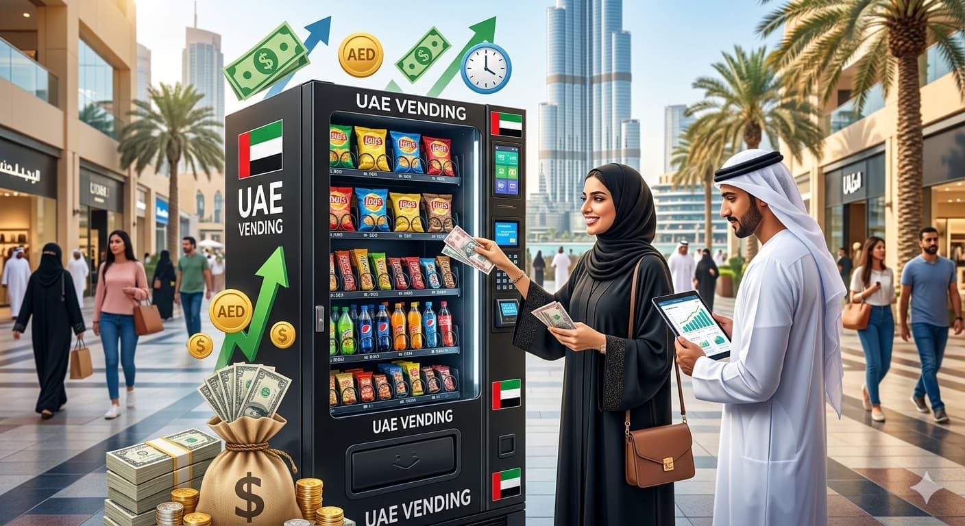 How to Make Passive Income with Vending Machines in the UAE