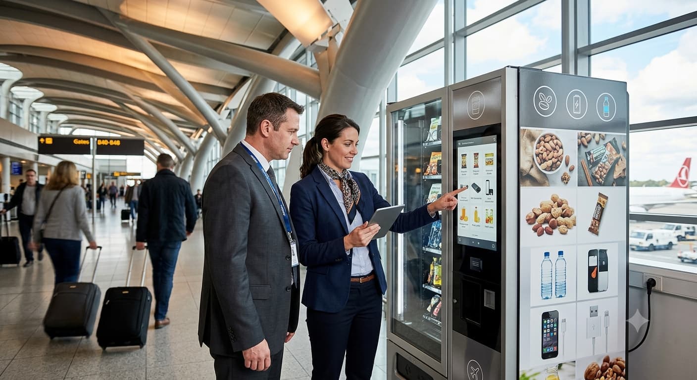 How to Put a Vending Machine in the Airport