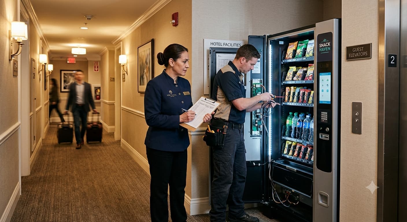 How to Put a Vending Machine in a Hotel