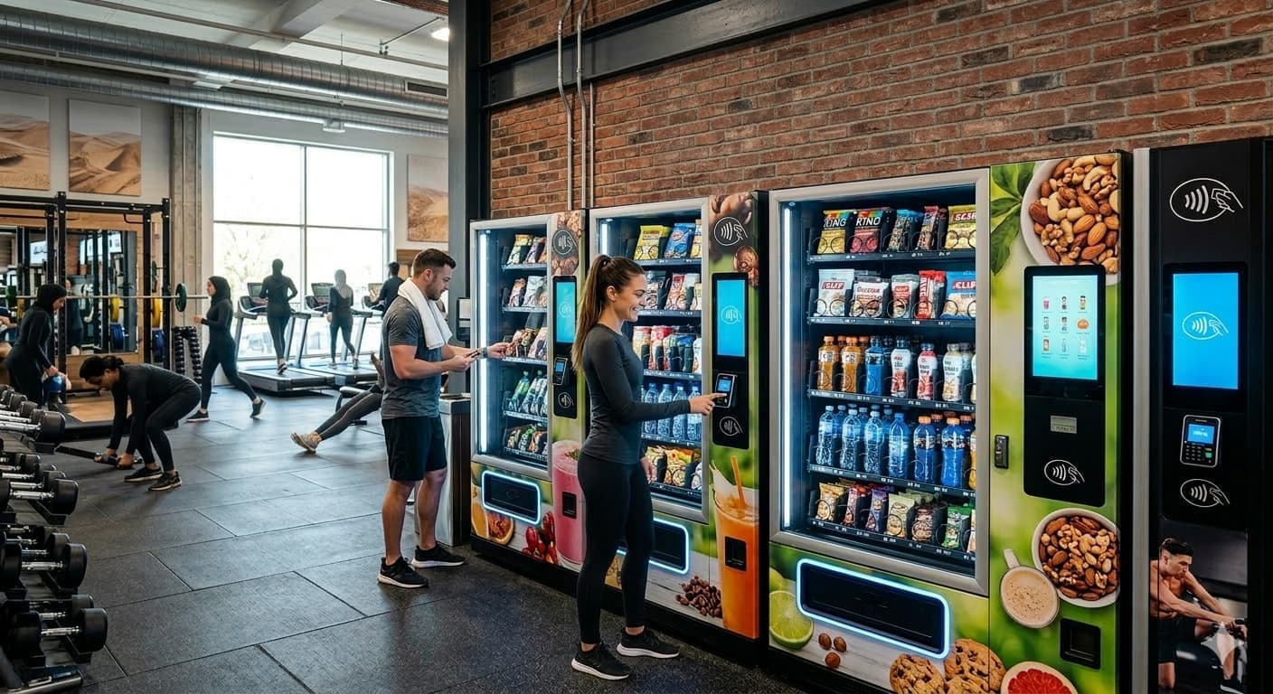 Top Benefits of Installing Vending Machines in Your Gym